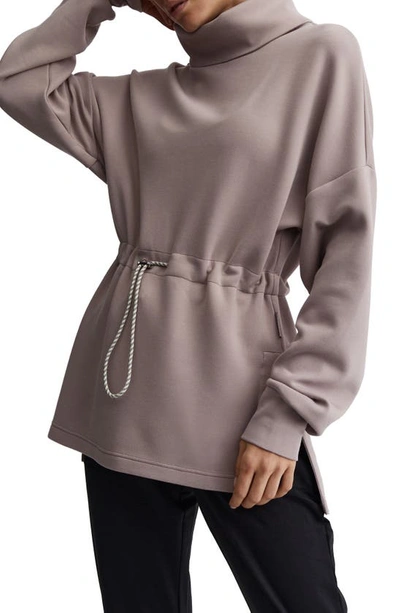 Varley Freya Funnel Neck Sweatshirt In Sphinx