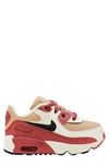 Nike Kids' Air Max 90 Sneaker In Sesame/ Black/ Red Clay/ Sail