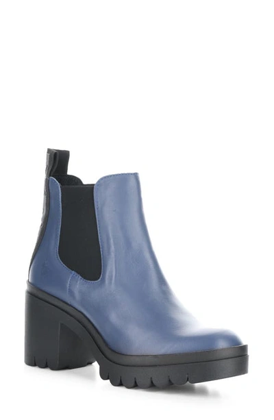 Fly London Tope Chelsea Boot In Denim Dublin