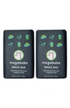 MEGABABE 2-PACK SPACE BAR DETOXIFYING CHARCOAL UNDERARM BAR