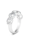 Hautecarat 5-stone Lab Created Diamond Anniversary Ring In 18k White Gold