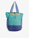 PATAGONIA ULTRA LIGHT LOGO-PATCH RECYCLED-NYLON TOTE BAG