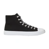 Acne Studios Contrasting Toe-cap High-top Sneakers In Black Off White