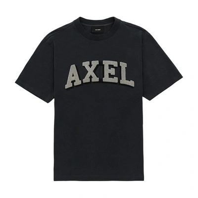 Axel Arigato Arc Logo-print Organic-cotton T-shirt In Black