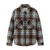 WOOLRICH ALASKAN OVERSHIRT IN RECYCLED MELTON WOOL