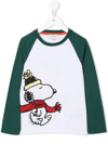 Marc Jacobs Snoopy-print Organic Cotton T-shirt In White