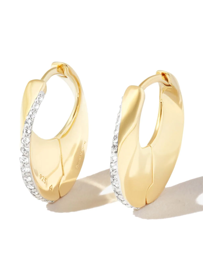 Otiumberg Siren Hoop Earrings In Gold