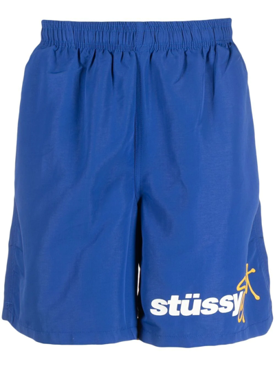 Stussy Swimsuit In Blue