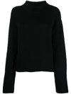 Lisa Yang Heidi Cashmere Turtleneck Sweater In Black