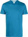 Comme Des Garçons Shirt T-shirt With Logo At Back In Blue
