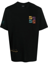 PS BY PAUL SMITH HAPPY LOGO-PRINT DETAIL T-SHIRT