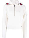 SONIA RYKIEL WOOL ZIPPED JUMPER