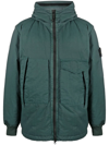 STONE ISLAND COMPASS-PATCH HOODED JACKET
