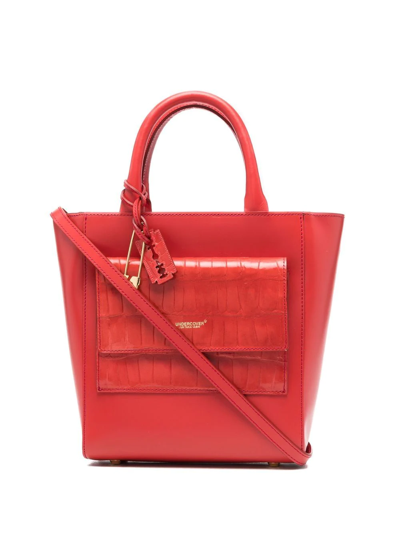 Undercover Top-handle Tote Bag In Rot