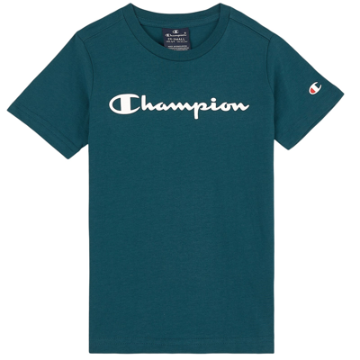 Champion Kids' Branded T-shirt Green