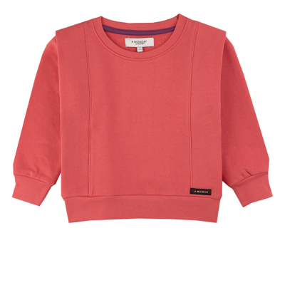 A Monday In Copenhagen Kids' Zivy Sweatshirt Desert Rose In Pink