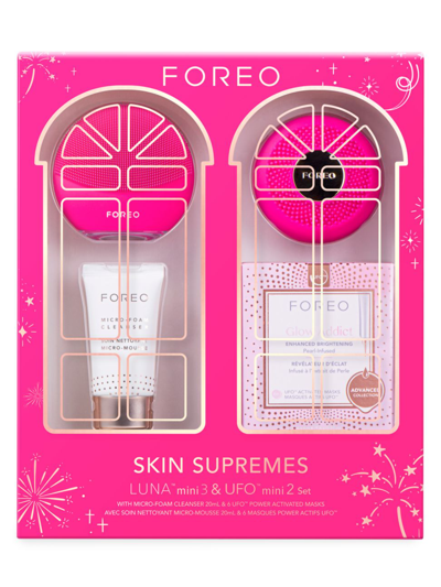 Foreo Women's Skin Supremes 4-piece Luna Mini 3 & Ufo Mini 2 Device Set In N,a