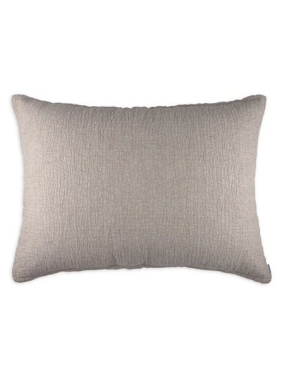 Lili Alessandra Dawn Diamond Quilted Luxe Pillow In Natural