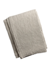 LILI ALESSANDRA RIVER COTTON-LINEN QUEEN BLANKET