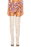 Isabel Marant Guilayo Skirt In Orange Polyester In Orange