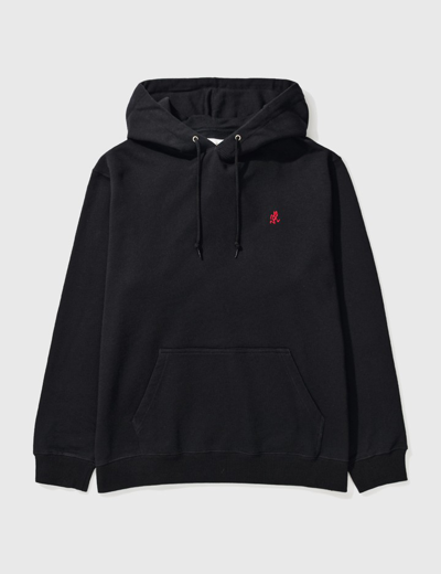 Gramicci One Point Hooded Sweatshirt In Black