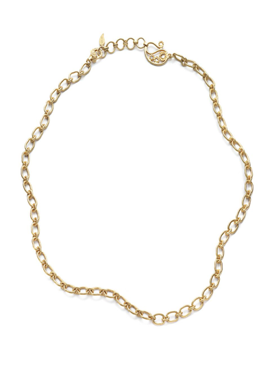 Coomi Women's Antiquity 20k Yellow Gold & Diamond Chain Necklace