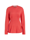 Comme Des Garçons Women's Fitted Sweater In Red