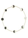 DANIELLE MARKS WOMEN'S ECLIPSE 18K YELLOW GOLD, ONYX, & MOTHER-OF-PEARL STATION NECKLACE