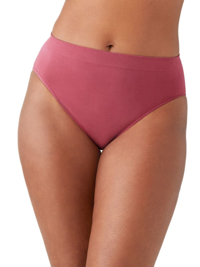 Wacoal Women's B-smooth Brief Seamless Underwear 838175 In Rose Wine