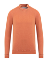 Alpha Studio Sweaters In Orange
