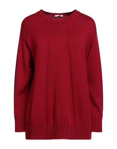 Wood Sweaters In Red