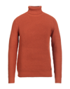 Yes Zee By Essenza Turtlenecks In Rust