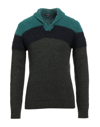 Woolrich Sweaters In Deep Jade