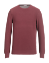 Gran Sasso Sweaters In Maroon
