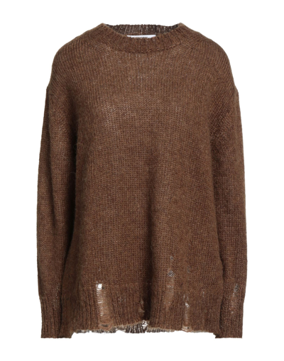 Mauro Grifoni Womens Brown Other Materials Sweater