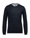 Paolo Pecora Sweaters In Dark Blue