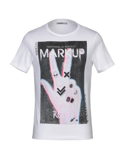 Markup T-shirts In White