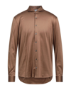 Gran Sasso Shirts In Brown