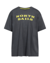 North Sails T-shirts In Lead