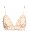 Solotre Tops In Beige