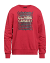 Cavalli Class Sweatshirts In Red