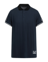 Cavalli Class Polo Shirts In Blue