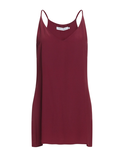 Space Simona Corsellini Tops In Maroon