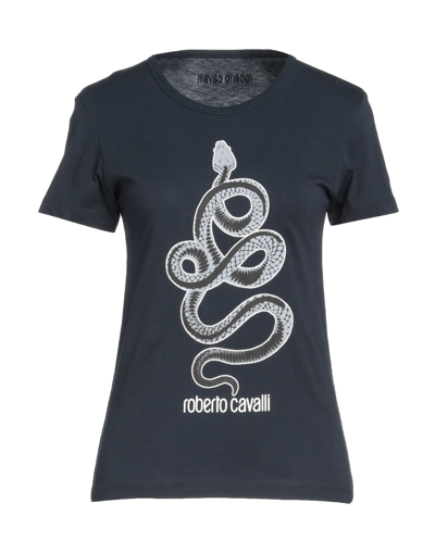 Roberto Cavalli T-shirts In Blue