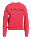 Roberto Cavalli Sweatshirts In Red