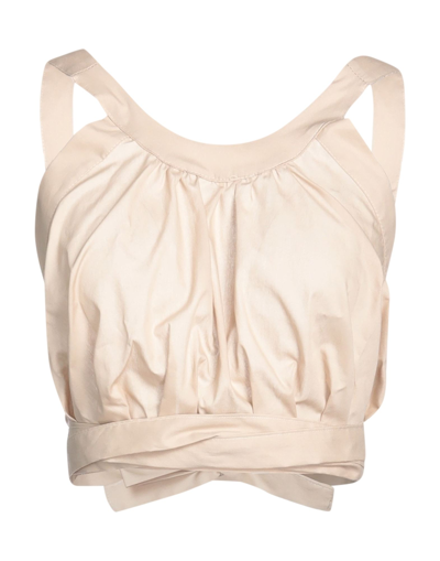 Vicolo Tops In Beige