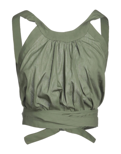 Vicolo Tops In Green