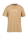 Liu •jo Man T-shirts In Beige