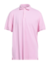 Fedeli Polo Shirts In Pink