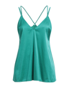 Jijil Tops In Emerald Green